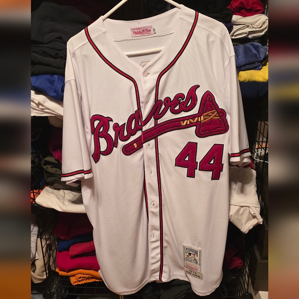 Hank Aaron Mitchell & Ness